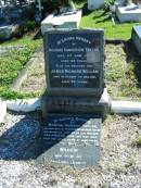 Richard Sanderson TAYLOR
6 Jun 1932
aged 65
son
James Richard William
died in Sydney 7 Dec 1951
aged 57
wife
(mother of Jim, Ailsa and Marion)
Marion Murray TAYLOR
died in Bowral NSW
28 May 1952
Marion
13-10-98
(Castle Hill Sydney)
Brisbane General Cemetery (Toowong)