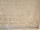 Toowong Cemetery, por 13, sect 29, grave 22;
Bell Harry Frederic Hawkesley, 12 10 1938, 81 years;
Bell Charles Frederick, 19 08 1875;
Toowong cemetery portion 13 sect 29 grave 11;
Hobbs Ivy Phyllis, 09 08 1915;
Bell Harriett, 28 05 1913, 93 years;
Charles Frederick (BELL),
eldest son of late Charles BELL,
of 29 Stanley Gardens Kensington Park, London,
d: 20 Aug 1872, aged 45;
(wife) Harriett BELL,
d: 20 May 1913;
(son) F.H. BELL,
d: 16 Aug 1938;
Phyllis HOBBS,
d: 8 Aug 1915;
A.C. BODEN,
d: 26 Nov 1945;
Florence A BODEN,
wife of A C BODEN,
d: 14 Oct 1948;