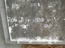 Samuel BIGNELL,
died 29-3-1949 aged 81 years;
Rebecca A. BIGNELL,
wife,
died 22-8-1961 aged 91 years;
Walter,
son,
died Tobruk 9-6-41 aged 29 years;
Sidney K.,
son,
died Borneo 3-10-1943 aged 23 years;
Samuel J.,
son,
died 29-8-62 aged 57 years;
Upper Coomera cemetery, City of Gold Coast