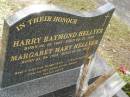 Harry Raymond HELLYER,
born 05-05-1924,
died 05-01-1993;
Margaret Mary HELLYER,
born 04-08-1925,
died 09-07-2002;
Upper Coomera cemetery, City of Gold Coast