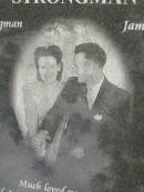 Shirley Dolores STRONGMAN (nee HOLDEN),
born Auckland New Zealand 20 August 1925,
died Brisbane Australia 18 March 2003;
James Havelock STRONGMAN,
born Auckland New Zealand 15 Sept 1923,
died Robina Australia 27 Aug 2005;
parents of Gail, James Michael & Jeffrey William;
Upper Coomera cemetery, City of Gold Coast