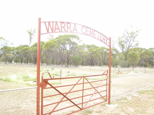 Warra cemetery, Wambo Shire  | 
