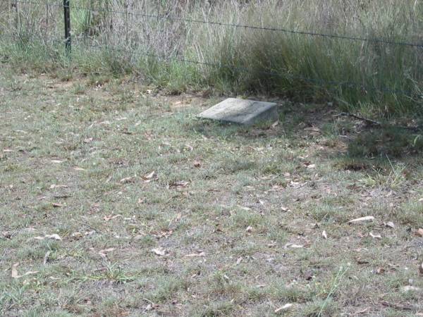 Jane BROWN (nee FORBES)  | b: c. 1811 Cavan Ireland  | d: 10 Jan 1899 Dundas Qld  |   | married James BROWN 21 Oct 1853, Ipswich  |   | grave 42.  | RJB  |   | Wivenhoe Pocket General Cemetery  |   | 