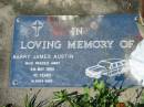 Barry James AUSTIN,
died 4 May 1992, 42 years;
Woodford Cemetery, Caboolture
