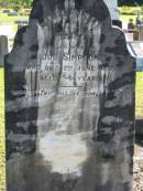 Mary, wife of Job SIMPSON,
died 2 June 1927 aged 54 years;
Woodford Cemetery, Caboolture