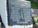parents;
Edward Cyril CUMNER,
died 14 Dec 1974 aged 74 years;
Katherine Wilhelmina CUMNER,
died 1 April 1978 aged 82 years;
Woodford Cemetery, Caboolture
