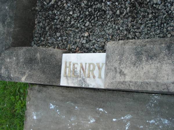 Henry;  | Woodford Cemetery, Caboolture  | 