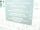 John McGilvery
d: 10 Nov 1882 aged 40
Alexander McPherson
d: 30 Jun 1884 aged 52
James McMurtrie
(killed at the building site of Yatesville Hotel)
Woodford Pioneer Cemetery