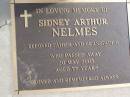 
Sidney Arthur NELMES
20 May 2003, aged 77
Woodhill cemetery (Veresdale), Beaudesert shire


