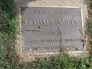 
Jamima Abley
b: 5 Mar 84, d: 21 Mar 95, aged 11 years
Woodhill cemetery (Veresdale), Beaudesert shire

