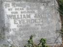 
William James Everdell
1 Dec 1980, aged 89
Woodhill cemetery (Veresdale), Beaudesert shire

