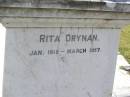 
Arthur Peter Sruss
b: 16 Sep 1891, d: 13 Jul 1936
Rita Drynan
b: Jan 1918, d: Mar 1957
Betty Struss
b: May 1916, d: Jun 1921
Beris Mary Selwyn Struss
b: 10 Oct 1928, d: 30 May 1990
(wife of Alan, mother of Virginia, Anthony, Simon, Stephen)
Woodhill cemetery (Veresdale), Beaudesert shire

