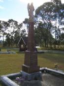 
Elsie Ellen Hamilton
d: 24 Feb 1931, aged 43
(husband) Charles Matthew Hamilton
d: 22 Jan 1959, aged 75
Joyce Elizabeth Shuttleworth (nee Hamilton)
9 Dec 2005, aged 92
John James Hamilton
b: 12 Sep 1912, d: 27 Sep 1998
(husband of Gwen,father of Oriel)
Woodhill cemetery (Veresdale), Beaudesert shire

