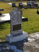 
Mary Jessie Hiscock
18 Jan 1928, aged 46
William Hiscock
b: 28 Feb 1872, d: 5 Nov 1970
(daughter) Jessie Elizabeth Binstead
b: 7 Nov 1909, d: 15 Mar 1979
(husband) Henry John Binstead
b: 22 Aug 1911, d: 9 Jun 1979
Woodhill cemetery (Veresdale), Beaudesert shire

