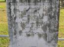 
William Everdell
26 Dec 1902, aged 65
(wife) Elizabeth (Everdell)
27 Jul 1926, aged 91
Woodhill cemetery (Veresdale), Beaudesert shire

