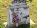 
Joan Marie Champney
13 Nov 1928, aged 15 months
Woodhill cemetery (Veresdale), Beaudesert shire

