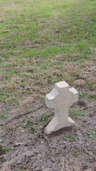 G.H. SIMMONS  | b: 9 Nov 1869  | d: 5 Dec 1870  |   | Yandilla All Saints Anglican Church with Cemetery  |   | 