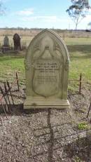 
Charles Alfred OWEN
d: 29 Apr 1864 aged 36 at Yandilla

Yandilla All Saints Anglican Church with Cemetery

