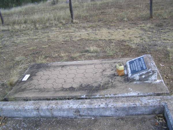 Eric Raymond (Jock) JENSEN,  | brother,  | died 21 March 1967 aged 50 years;  | Yangan Anglican Cemetery, Warwick Shire  | 