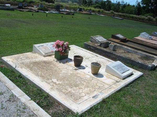 Walter WATSON,  | husband father,  | died 16 Feb 1967 aged 83 years;  | Emma Agnes WATSON,  | mother nana,  | died 29 July 1982 aged 80 years;  | Shane Christopher HULL,  | son grandson,  | died 14 May 1996 aged 34 years;  | Yarraman cemetery, Toowoomba Regional Council  | 