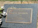 Beryl WELDON,
1917 - 1997,
wife mother grandmother;
Yarraman cemetery, Toowoomba Regional Council