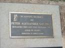 Peter Alexander GAUTREY,
died 9 Oct 2002 age 79 years;
Yarraman cemetery, Toowoomba Regional Council
