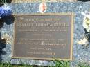 Stanley Edward STYLES,
died 2-9-2005 aged 59 years,
husband of Jenny,
father of Tracy, Tina, Gavin, Craig & Chrissy,
poppy of Leia, Harley, Brock, Kristy, Brittany,
Shaye, Sarah & Kaia;
Yarraman cemetery, Toowoomba Regional Council