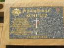 Herbert Lawrence SCHULTZ,
husband father father-in-law grandfather,
died 11 Dec 1994 aged 82 years;
Yarraman cemetery, Toowoomba Regional Council