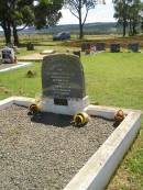 Albert Joseph SCHULTZ,
died 15 May 1957 aged 77 years;
Amelia SCHULTZ,
died 18 Feb 1959 aged 70 years;
Daphne DONALD,
wife mother grandmother,
daughter of Amelia & Joseph SCHULTZ,
died 1 March 1997 aged 71 years;
Yarraman cemetery, Toowoomba Regional Council