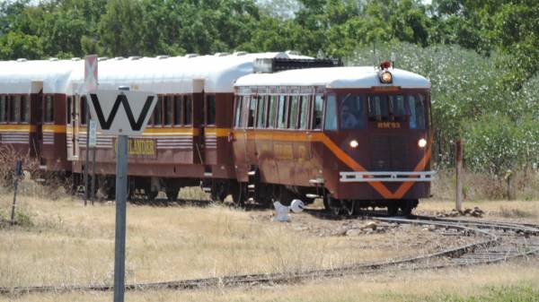 Gulflander arriving Croydon